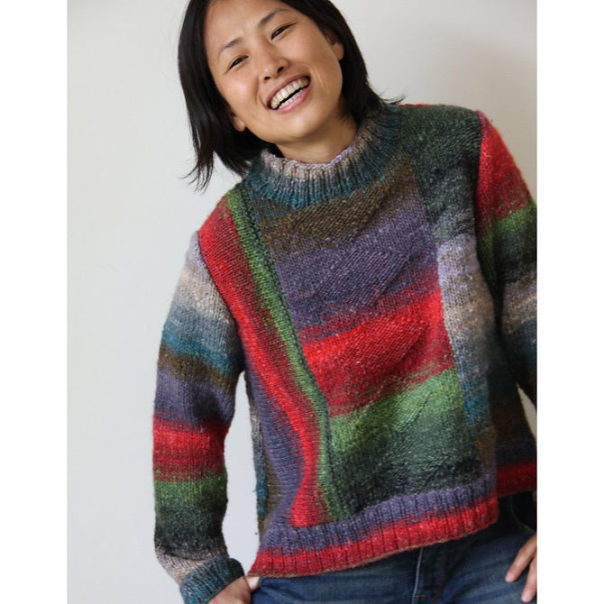 Noro High-Low Pullover Jumper Knitting Pattern