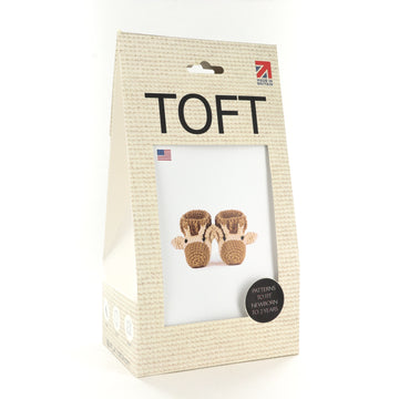 TOFT Animal Baby Booties Crochet Kit