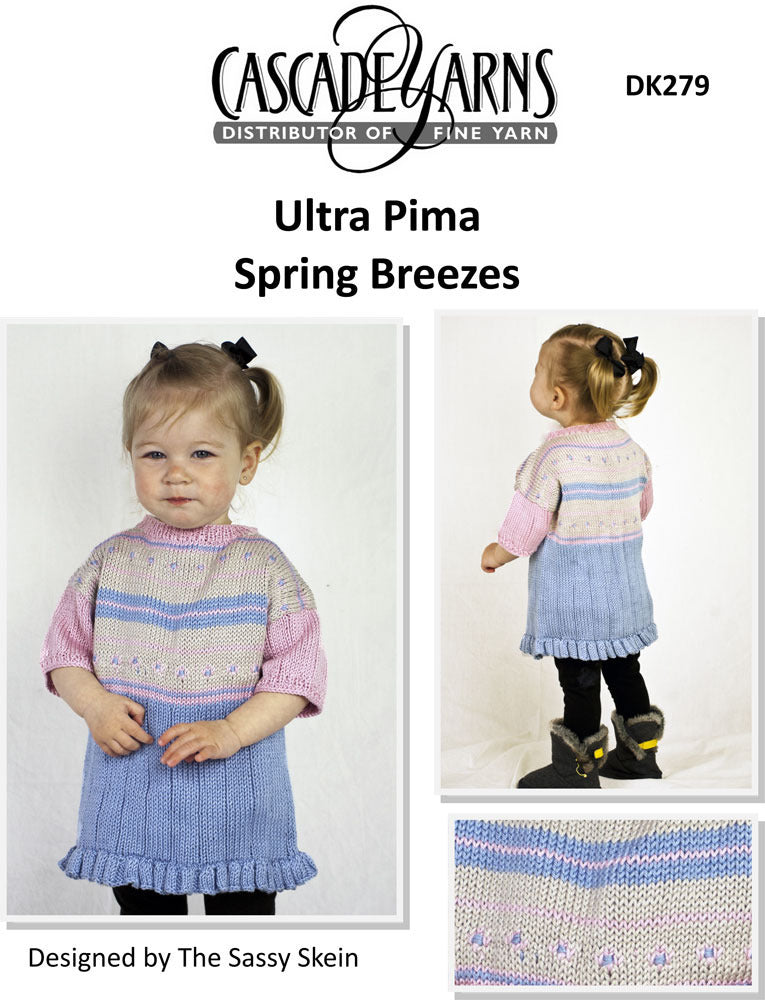 Spring Breezes in Cascade Ultra Pima - DK279 - Free PDF
