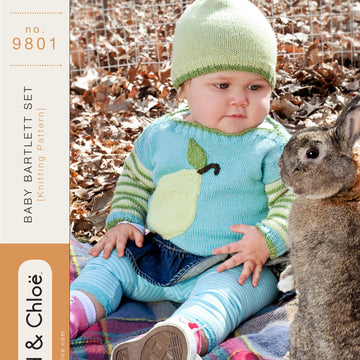 Spud & Chloe by Blue Sky Fibers Baby Bartlett Set Knitting