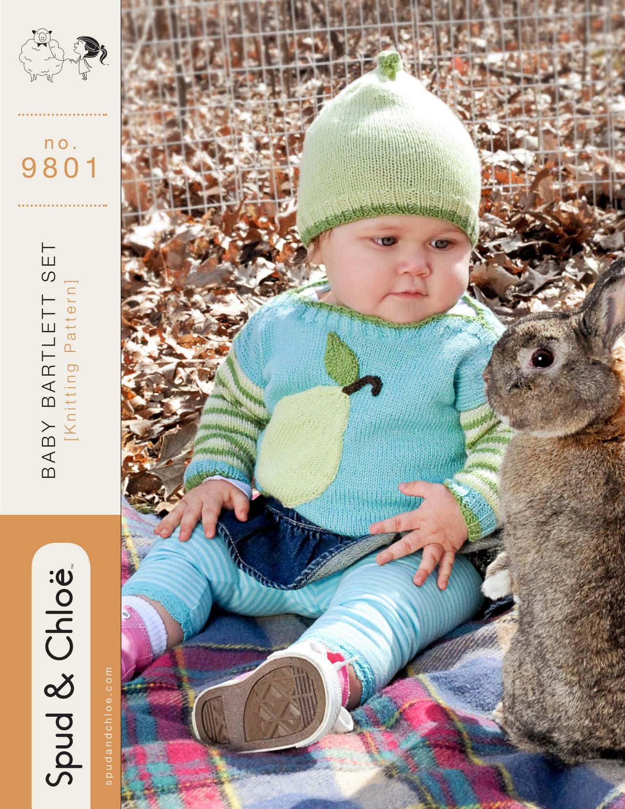 Spud & Chloe by Blue Sky Fibers Baby Bartlett Set Knitting