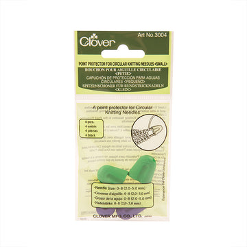 Clover Point Protector for Circular Knitting Needles