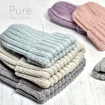Mikki ARAN Simple Rib Hat