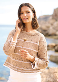 Goose Sweater Jumper Knitting Pattern