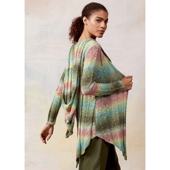 Lang Jacket with Hood Cardigan Knitting Pattern
