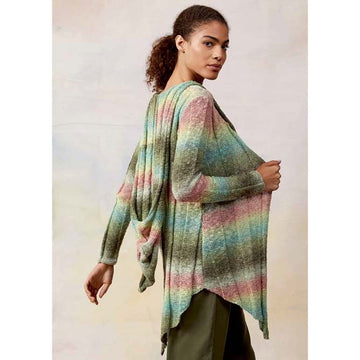 Lang Jacket with Hood Cardigan Knitting Pattern