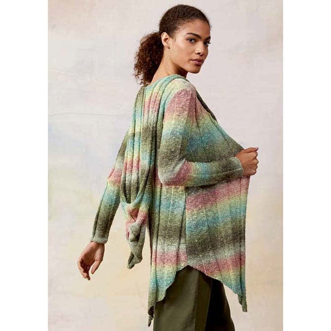 Lang Jacket with Hood Cardigan Knitting Pattern