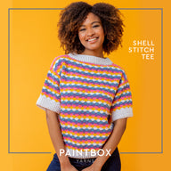 Paintbox Yarns Shell Stitch Tee Crochet Pattern