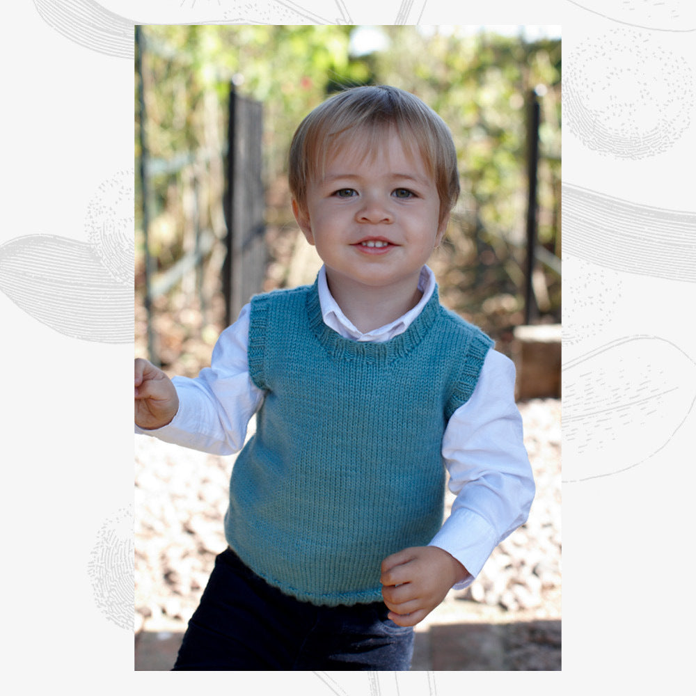 Willow & Lark Little Lark Vest Knitting Pattern