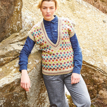 Rowan Bertha Waistcoat Knitting Pattern