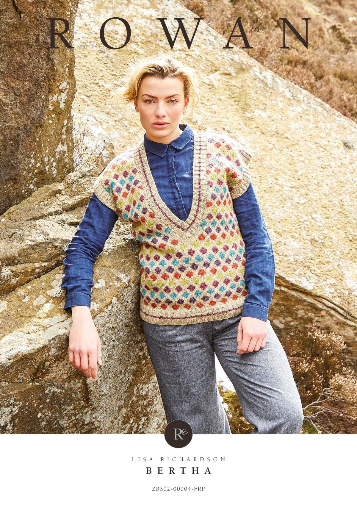 Rowan Bertha Waistcoat Knitting Pattern