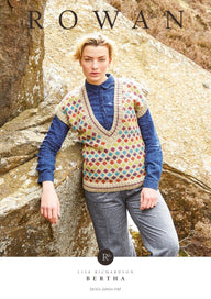 Rowan Bertha Waistcoat Knitting Pattern