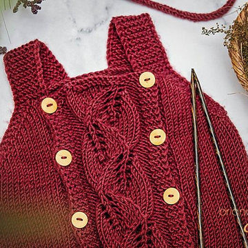 Blooming Knit Romper & Bonnet