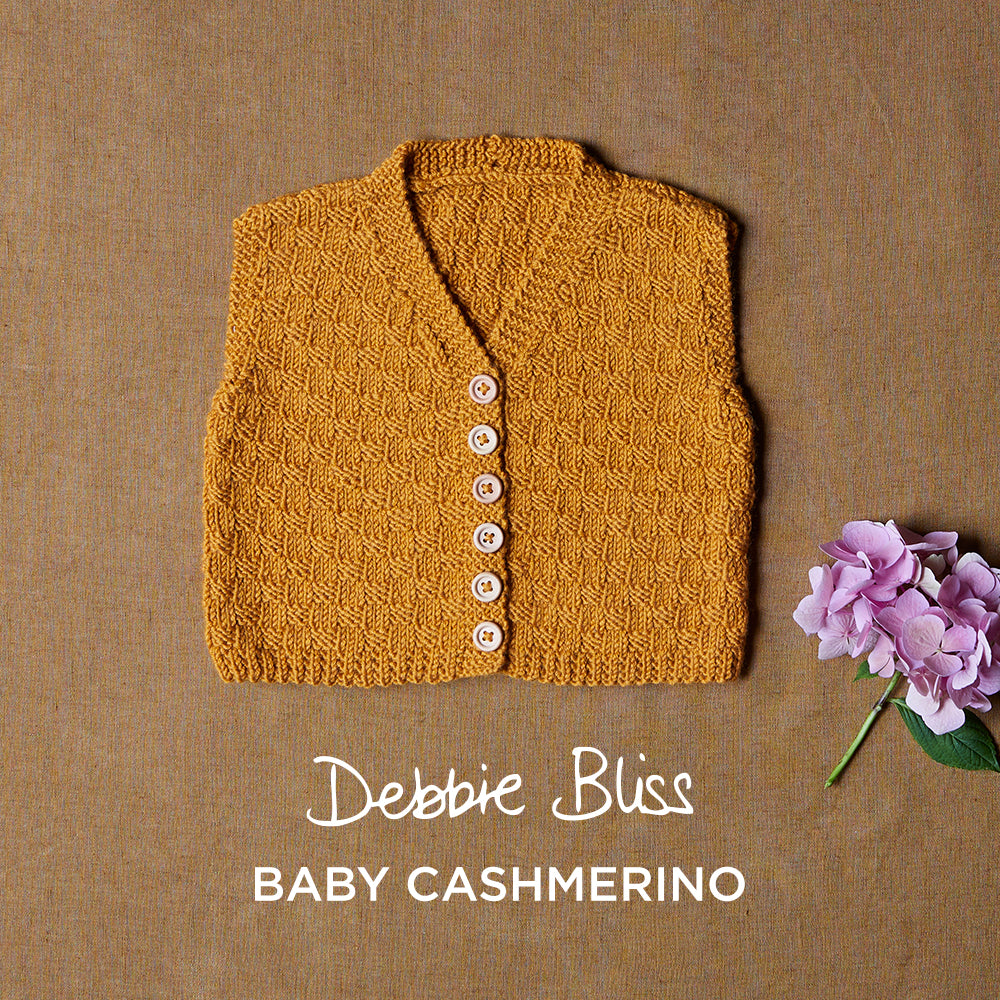 Debbie Bliss Super Simple Waistcoat Knitting Pattern