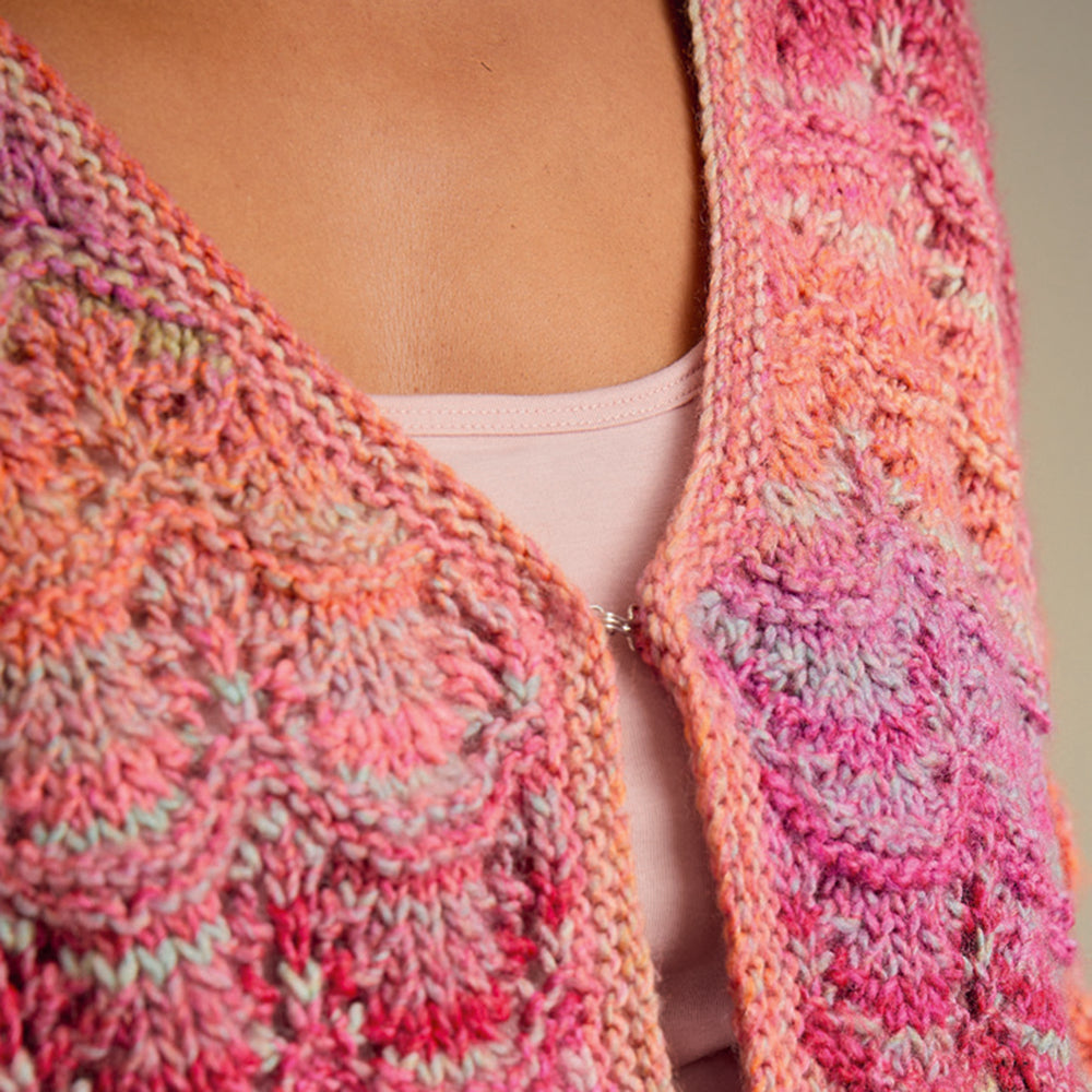 Sirdar Hot House Flowers Cardigan Knitting Pattern