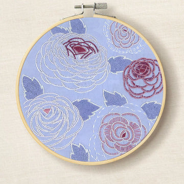 Ranunculus by Marie-Dominique Procureur Easy Embroidery Kit