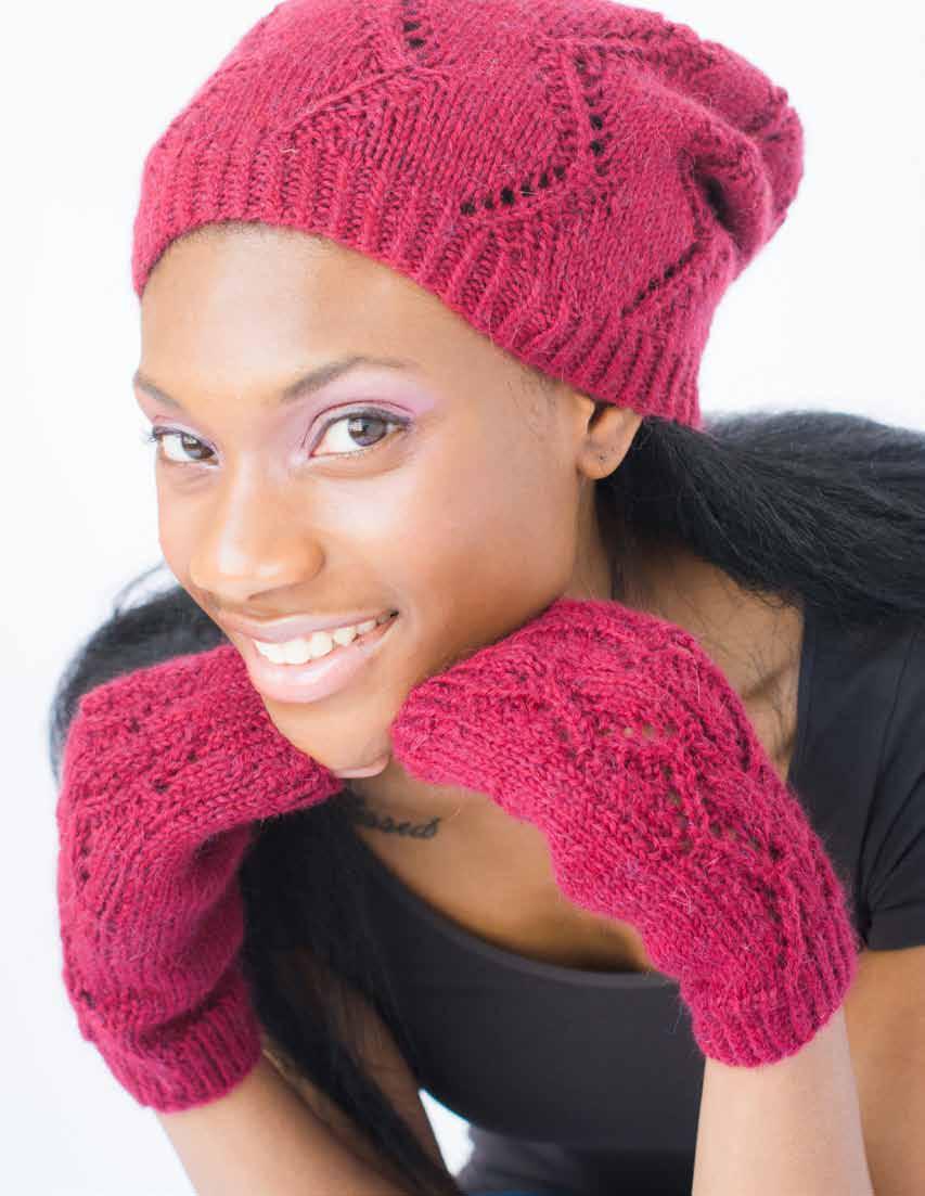 Illilouette Hat & Mitts in Juniper Moon Farm Herriot - PDF