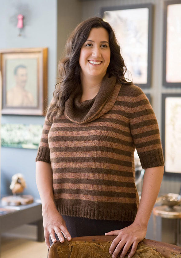 Berroco Rayures Jumper Knitting Pattern