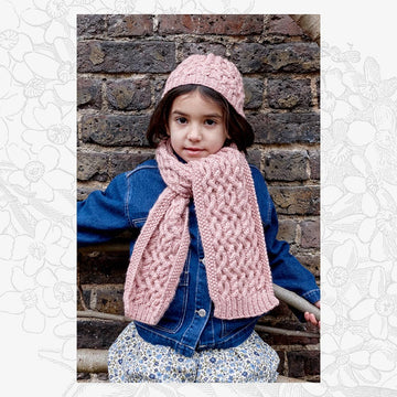 Willow & Lark Eddie Hat & Scarf Knitting Pattern