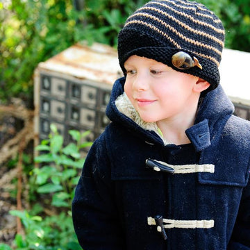 Buttoned Beanie