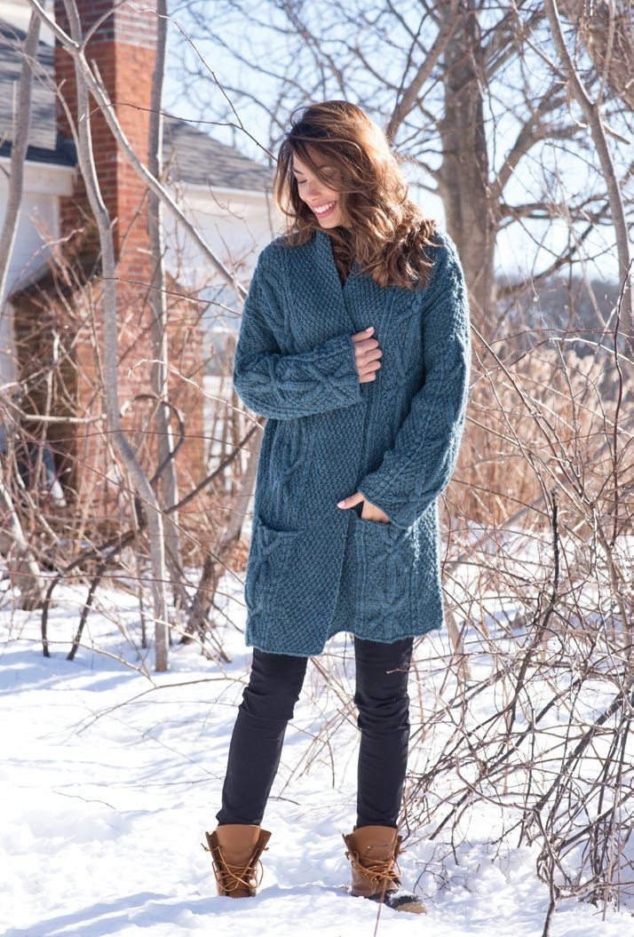 Berroco Morton Cardigan Knitting Pattern