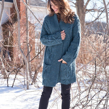 Berroco Morton Cardigan Knitting Pattern