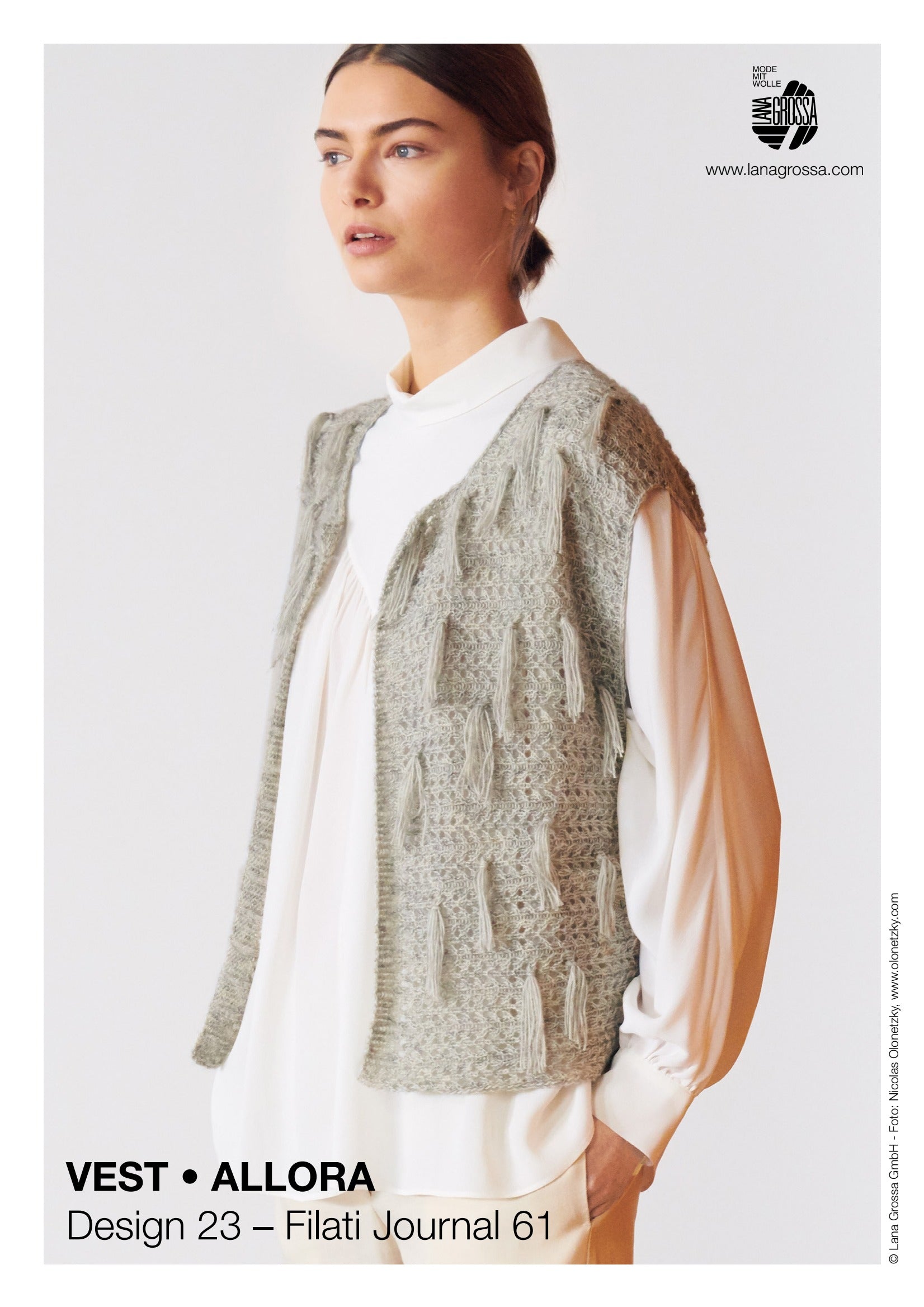 Lana Grossa Vest Knitting Pattern