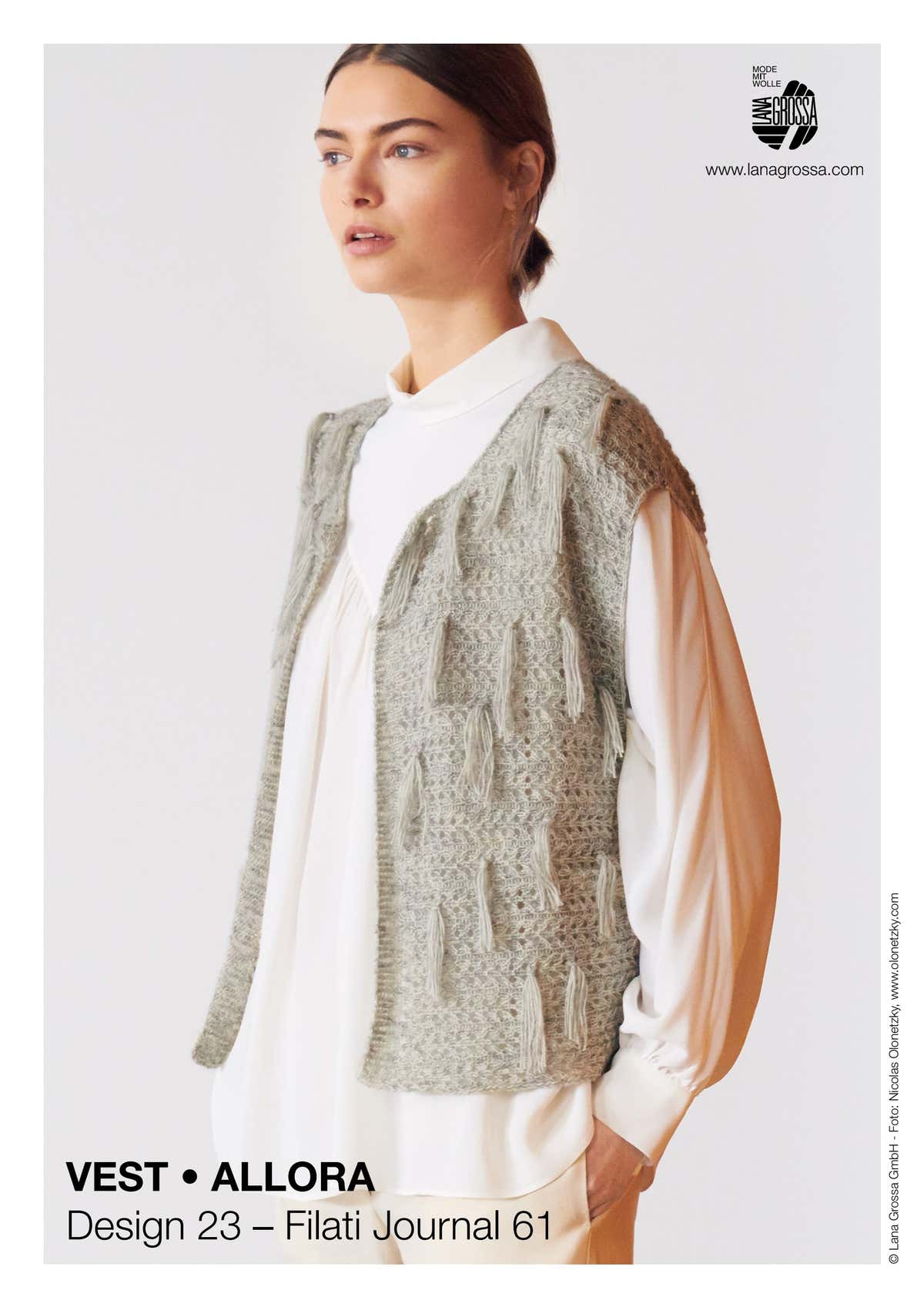Lana Grossa Vest Knitting Pattern