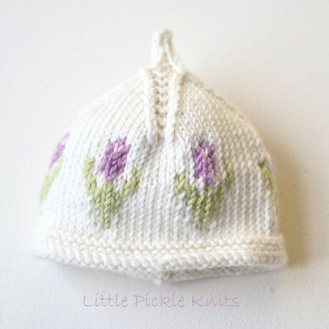 Baby beanie 'Little Tulip'