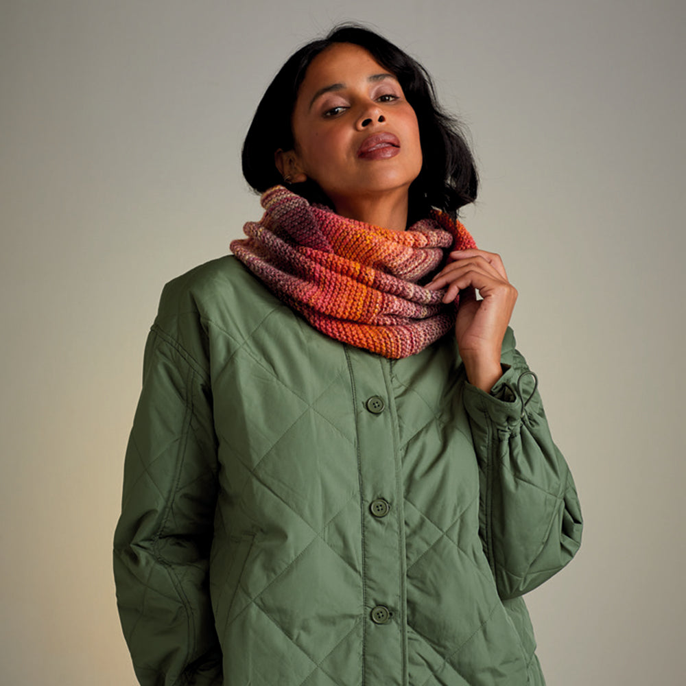 Sirdar Sunset Stroll Snood Accessory Knitting Pattern