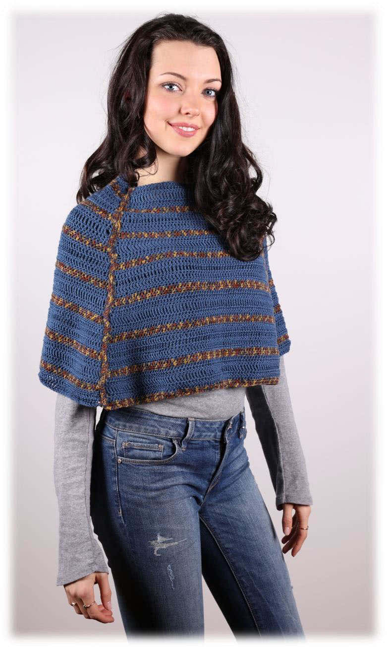 Crochet Adult Poncho Pattern