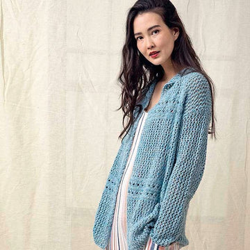 Lang PTO18-07 Jacket Cardigan Knitting Pattern