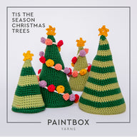 Paintbox Yarns Tis the Season Christmas Trees Crochet Pattern