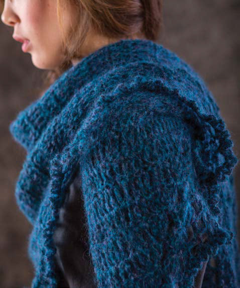 Thornton Shawl Scarf Knitting Pattern