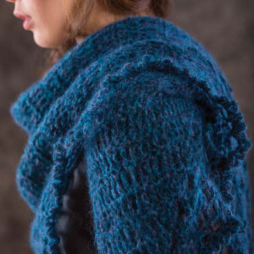 Thornton Shawl Scarf Knitting Pattern