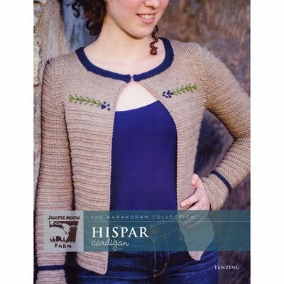 Juniper Moon Farm Hispar Cardigan Knitting Pattern