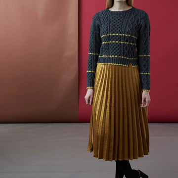 Debbie Bliss Grete Sweater Knitting Pattern