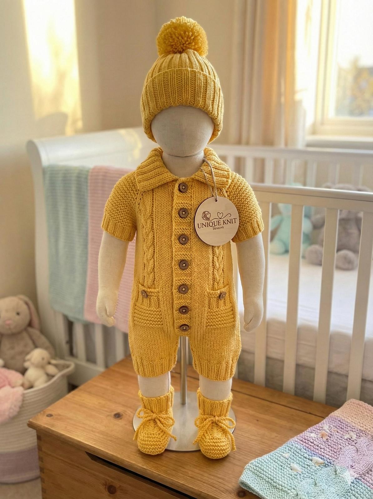 "Acorn" Romper set
