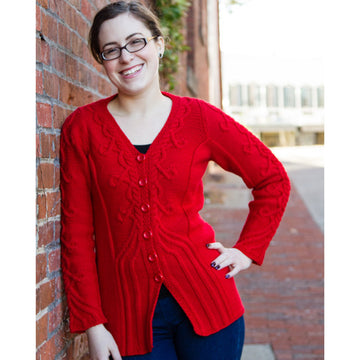 Valley Yarns WEBS DIR Red Letter Day Knitting Pattern
