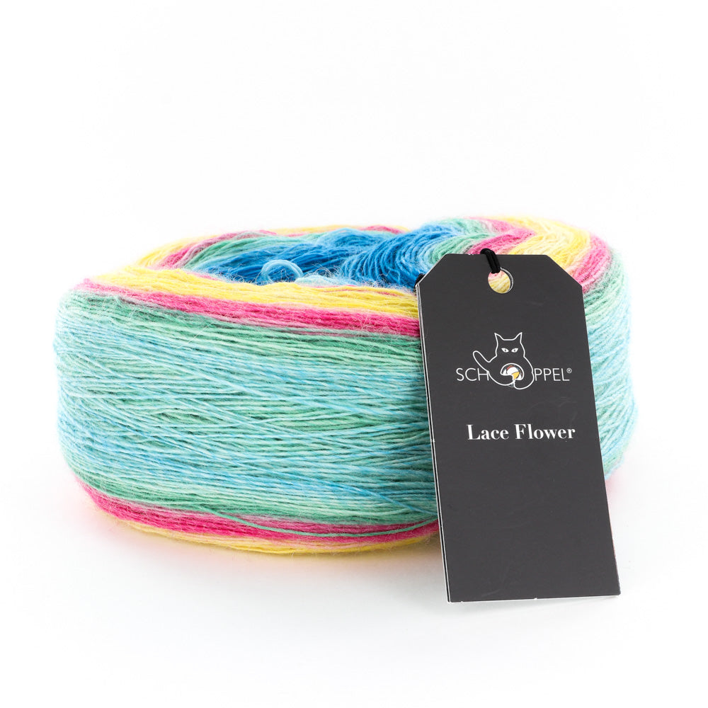 Schoppel Wolle Lace Flower Yarn - Superwash Wool Lace