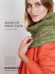 Malabrigo Sense of Direction Cowl Knitting Pattern
