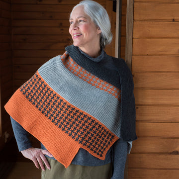 Berroco Deauville Shawl Wrap Knitting Pattern