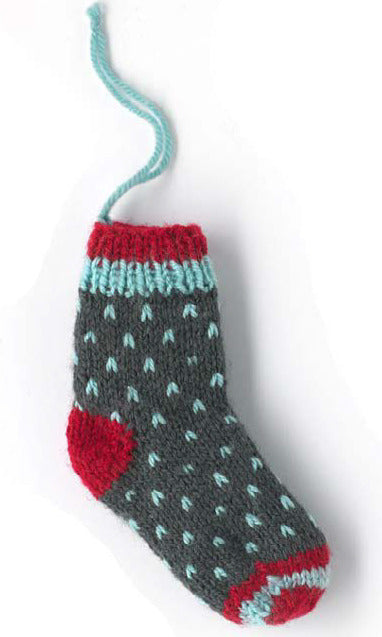 Paintbox Yarns Merry Stocking Knitting Pattern