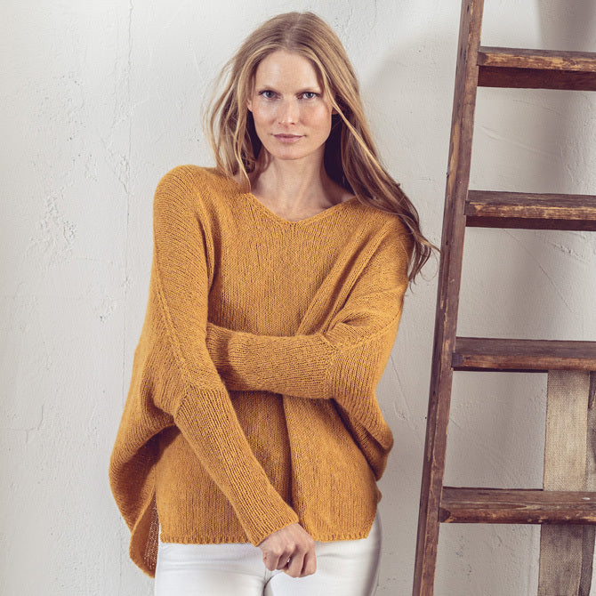 Lana Grossa 14 Pullover Jumper Knitting Pattern