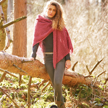 Tarma Shawl Wrap Knitting Pattern