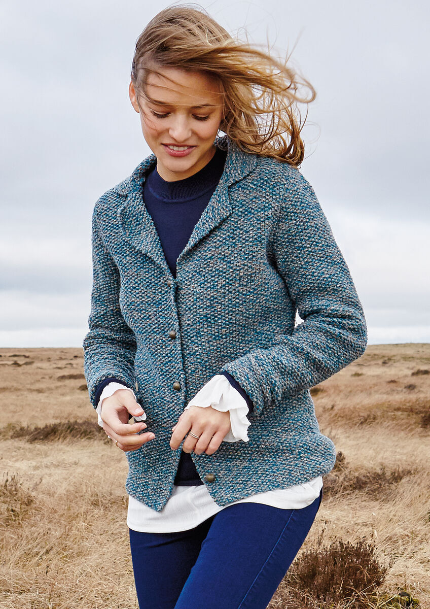 Braden Cardigan in Rowan Valley Tweed - ZB221-00001-UK - PDF
