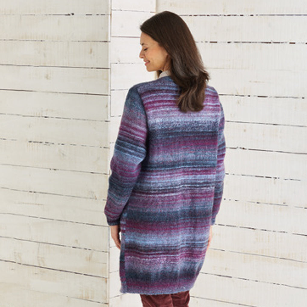 Sirdar Long Cardigan Knitting Pattern
