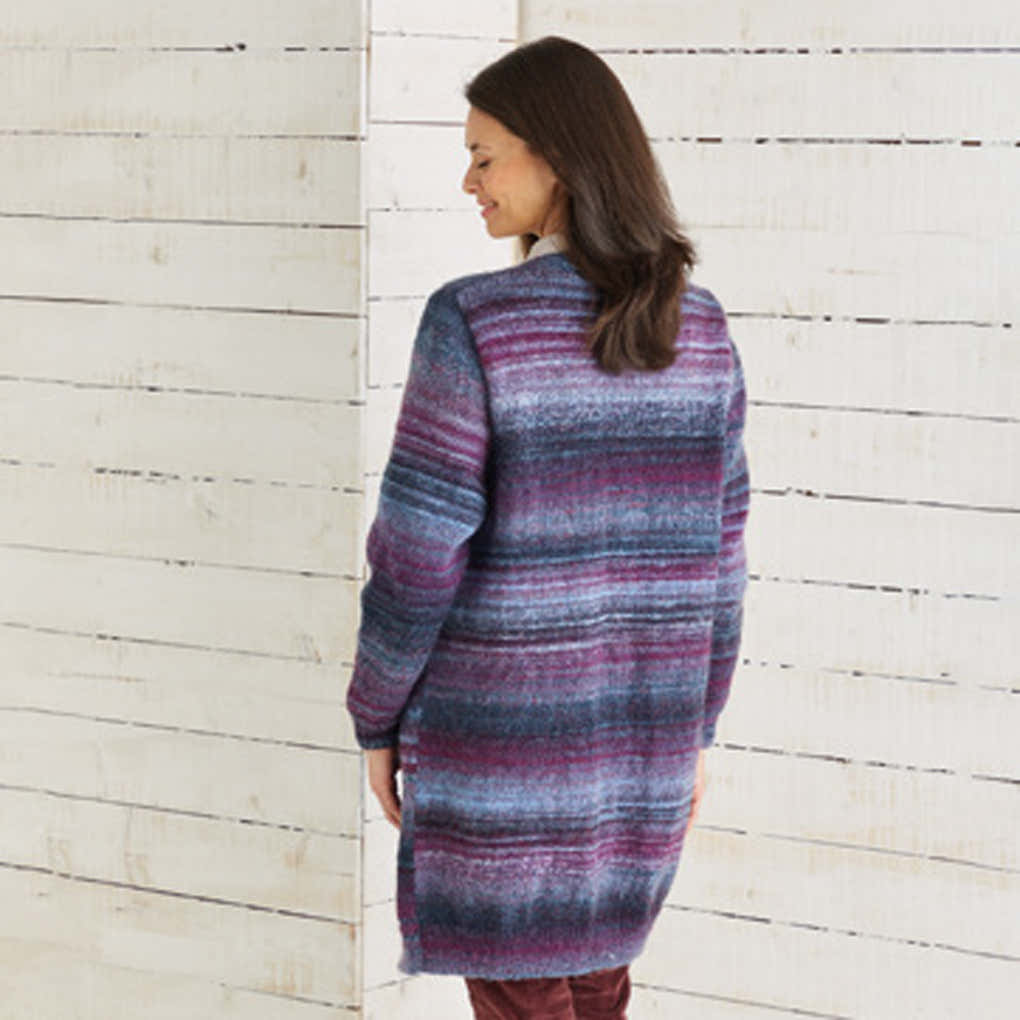 Sirdar Long Cardigan Knitting Pattern
