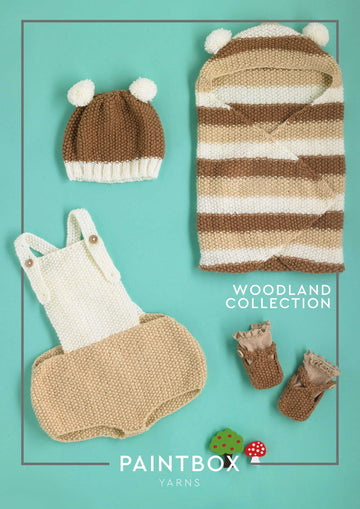 Paintbox Yarns Woodland Collection Layette Knitting Pattern