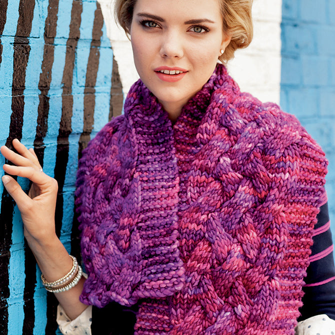 Malabrigo Sunset Park Scarf Knitting Pattern